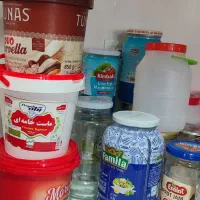ظروف شیشه ای و پلاستیکی