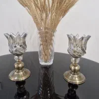 گلدان و شمعدان