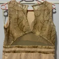 لباس مجلسی یکبار پوشیده شده سایز ۴۲و ابی مناسب ۴۴