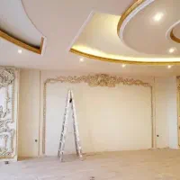 نقاشی ساختمانی ودرب حیاطی