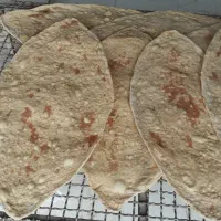 نون محلی با آرد دیم