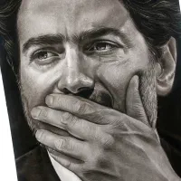 نقاشی سیاهقلم، مدادرنگی، اکرولیک