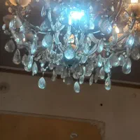 سه لوستر تمام کریستال چک