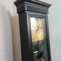 ساعت ایستاده چوبی کاملا سالم
