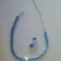 گردنبد گوشواره انگشتر فول نگین