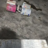 دو جفت دمبل ۱۵ کیلویی دقیق با ترازو کشیدم