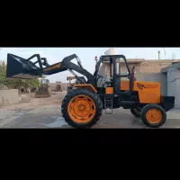 کار با تراکتور بیل لودر