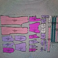 الگوسازی انواع مدلهای زنانه مردانه چاپ پلات