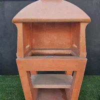 باربیکیو ساخته شده با سنگ مصنوعی درخشکبیجار