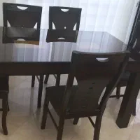 میز ناهارخوری ۶ نفره چوبی