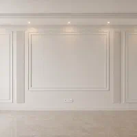 گچبری پتینه کناف قاب‌بندی فرانسوی تیوی وال