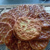 گرده سنتی و نان روغنی