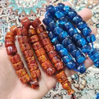 تسبیح کهربا پرچمی