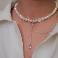 فروش اکسسوری با مروارید پرورشی ونقره ۹۲۵عیار