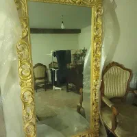 اینه قدی قاب ورق طلا