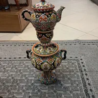 ست سماور و قوری صنایع دستی