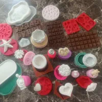 قالب سنگ مصنوعی و شمع