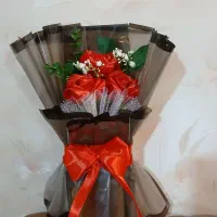 رز زیبای روبانی