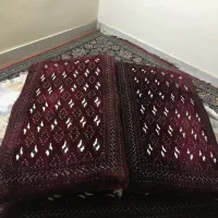 ۶ عدد پشتی دستبافت نو تمیز ۴۰۰۰۰۰۰