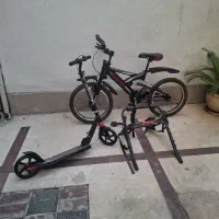 دوچرخه درحدنو سایز20 زیبا اسکوتر،باربند دوچرخه