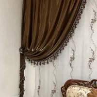 والان پرده جنس ساتن