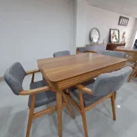 سرویس غذاخوری ۴ نفره چوبی