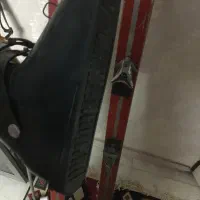 چوب اسکی آلپاین و باتوم و کفش