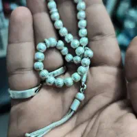 تسبیح نقره کار ترک ۳۳تایی