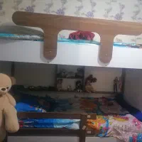 تخت دوطبقه ام دی اف، 4تا پله، دوتا کشوی بزرگ
