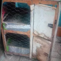 قفس چوبی دو طبقه