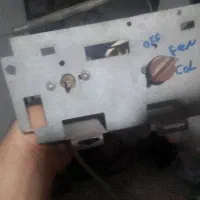 قسمت کلیدبا خازن ترموستات کولرگازی پنجره ای