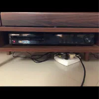 سینمای خانواده هفت تکه و تلوزیون و دستگاه دی وی دی