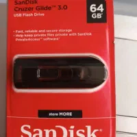 فلش 64 گیگ ساندیسک USB 3