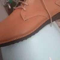 یک جفت نیم بوت چرمی مردانه