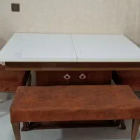 میز غذاخوری 4 و 6 نفره
