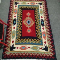 گلیم فرش با پادری