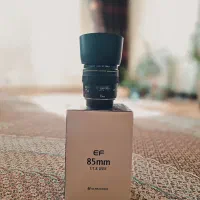 لنز 85mm canon