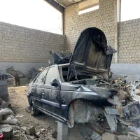 پارس مشکی مدل82تصادفی یا معاوضه با موتور