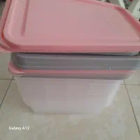 ظروف نگهداری یخچال بزرگ 10 عددی با درب  در شاهیندژ