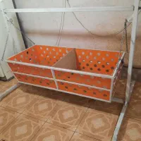 گهواره دوقلو فلزی و ام دی اف