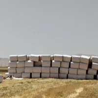 کاه گندم گونی فله پرسی کرمانشاه
