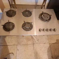 گاز 5شعله توکار .گاز توکار .