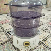 دستگاه بخار پز سه طبقه