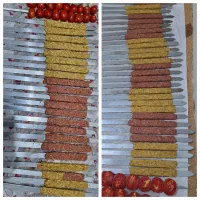 خمیر کوبیده گوشت و مایع کوبیده مرغ تازه کیفیت بالا