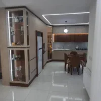 کابینت چوب MDF کمدکناف تی وی وال برقکاری دکوراسیون