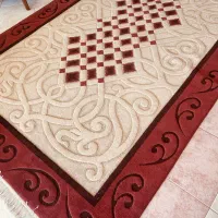 فرش شش متری گل برجسته فوری