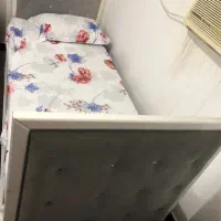 تخت خواب تک نفر  مخمل دو طرف