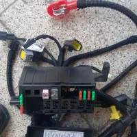 دسته سیم تیبا داخل موتور قسمت جعبه فیوز