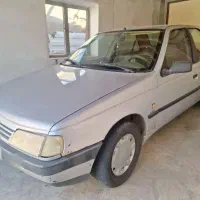 پژو 405 نقره ای مدل ۹۰