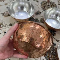 4 تا کاسه مسی آبگوشت خوری